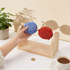 Holzgarnknäuel-Spinner&nbsp;TOOL-WH0166-062A