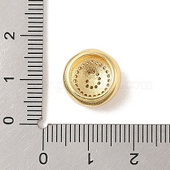 Подвески из латуни и кубического циркония KK-Z047-07G-G-RS