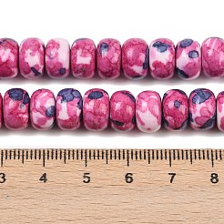 Нити окрашенных синтетических бусин из речного камня&nbsp;G-Z105-C01-01A