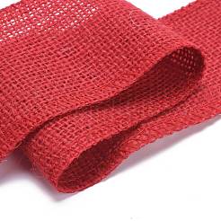 Rouleaux de lin en dentelle&nbsp;DIY-WH0023-09O