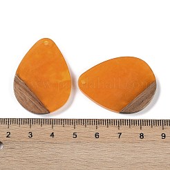 Подвески из смолы и дерева WOOD-F015-07D