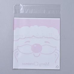 Sacs de cellophane rectangle OPP pour Noël&nbsp;OPC-L001-33