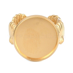 Composants de bague de manchette en acier inoxydable 304 de forme coquillage&nbsp;SA-CBA098D-03G-E
