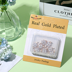 8шт латунные подвески из кубического циркония&nbsp;KK-BBC0008-36