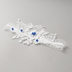 Blumen-Strumpfband-Beinring-Sets aus Polyester&nbsp;DIY-WH0888-340A