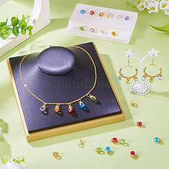 20шт стеклянные подвески&nbsp;PALLOY-TA00240