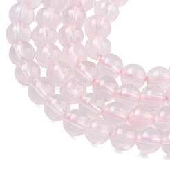 Природного розового кварца нитей бисера&nbsp;G-A307-A01-02