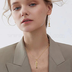 6 шт. 3 стиля латунных подвесок с микропаве из оранжевого кубического циркония&nbsp;FIND-HS0002-09