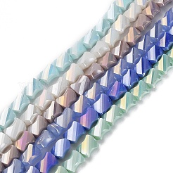 Chapelets de perles en verre électrolytique &nbsp;GLAA-G092-A-M