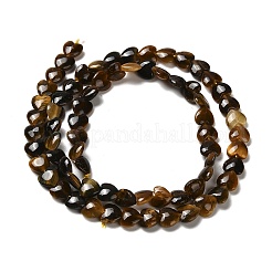 Природных тигровый глаз бисер нитей G-P575-C10-6mm
