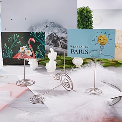 Держатель визитки из углеродистой стали в 20 стилях&nbsp;AJEW-SZ0001-79