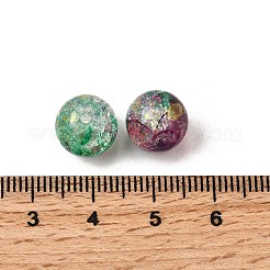 Прозрачные стеклянные бусины&nbsp;DGLA-C005-01B