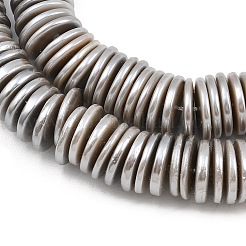 Galvanisierte Muschelperlenstränge&nbsp;BSHE-B009-E01-2x11mm-A