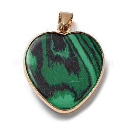 Природного малахита подвески&nbsp;G-K335-04G-11