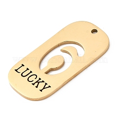 Pendentifs en acier inoxydable 304&nbsp;STAS-D200-02G-G