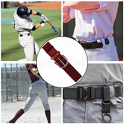 1 шт. эластичные ремни для софтбола из искусственной кожи и полиэстера&nbsp;AJEW-CL0001-37B