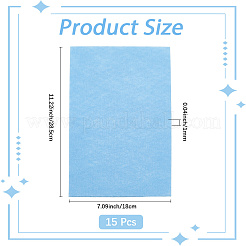 15 pièce de tissu non tissé en feutre&nbsp;DIY-SP0003-93F