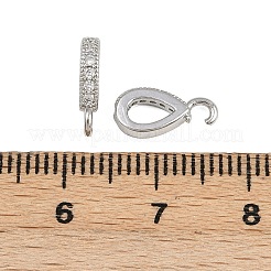 Латунные микро проложить кубического циркония подвески&nbsp;KK-A269-08P