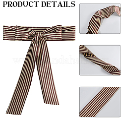 Ремни из полиэстера в полоску&nbsp;AJEW-WH20072-59B