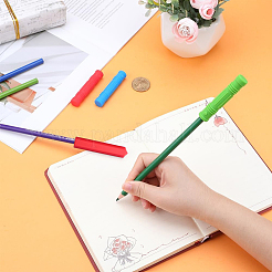 9 шт. 9 стиля силиконовых колпачков для карандашей&nbsp;AJEW-GF0011-96