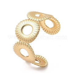 Браслеты-манжеты из нержавеющей стали 304&nbsp;BJEW-P368-10G