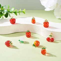 16шт 8 стиля ручной работы подвески лэмпворк LAMP-SW0001-01