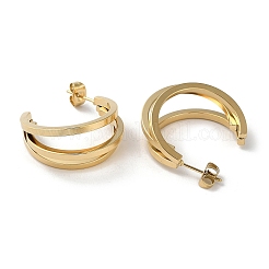 Серьги-гвоздики из нержавеющей стали 304 STAS-Z052-14G