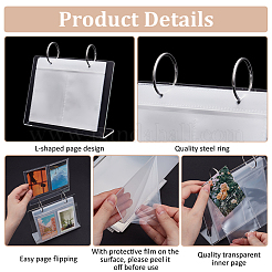 3-дюймовый акриловый настольный календарь&nbsp;AJEW-WH0819-011A