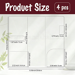 Copertine in pvc per libri&nbsp;AJEW-CP0012-22B