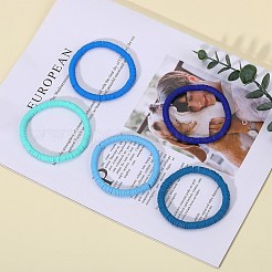 Polymer Clay Heishi Surfer Stretch-Armbänder-Set&nbsp;BJEW-SW00128