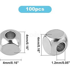 Бусины из нержавеющей стали 304 STAS-UN0008-36P