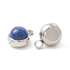 Natürlichen Lapislazuli Charme&nbsp;G-K325-01P-02