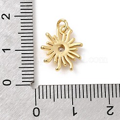 Латунные микро проложить кубического циркония подвески&nbsp;KK-Z135-05G-02