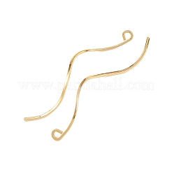 Латунная фурнитура для серег KK-A274-17F-G