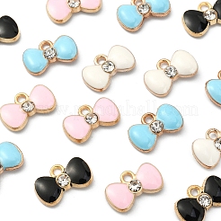 40шт 4 цвета сплава эмаль подвески&nbsp;ENAM-CJ0002-34