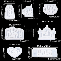 Наборы украшений из зыбучего песка своими руками DIY-PH0027-33