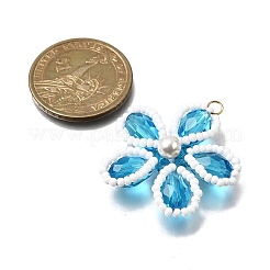 Стеклянные подвески&nbsp;PALLOY-TA00313-01