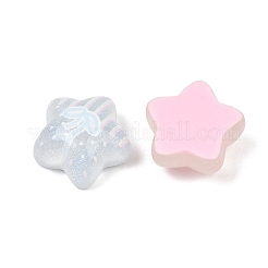 Cabochons imprimés en résine transparente et poudre à paillettes&nbsp;RE-CBA9CE8-05