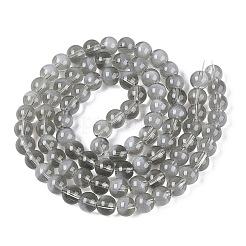 Colliers de perles acryliques imitation œil de chat&nbsp;OACR-Q197-01C-02