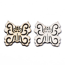 Незаконченные подвески из натурального тополя WOOD-N006-71