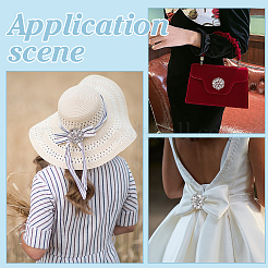 4шт железно-стеклянные кабошоны FIND-FG0004-86B