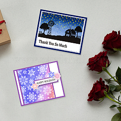 Изготовленные на заказ прозрачные штампы из ПВХ на летнюю тематику DIY-WH0631-0443