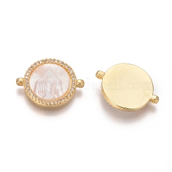 Соединители из латуни с микрочастицами и кубическим цирконием&nbsp;KK-I656-47G