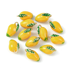 Латунь эмаль подвески&nbsp;KK-G462-38LG