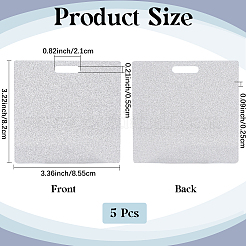 Акриловые большие подвески MACR-WH20001-12D