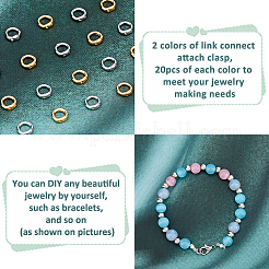 40шт защитная проволочная сетка из латуни 2 цветов KK-FH0007-78