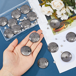 16 Stück dekorative Nieten aus Legierung&nbsp;BUTT-FH0001-033B