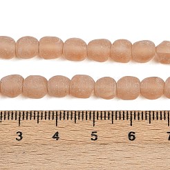 Матовое ручной работы Lampwork бисер&nbsp;LAMP-C022-01D