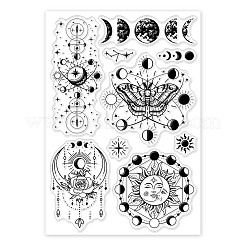 Timbri trasparenti in plastica pvc personalizzati&nbsp;DIY-WH0448-0095