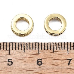 Латунные микро проложить кубических циркония шарики прокладки&nbsp;KK-Q006-64G